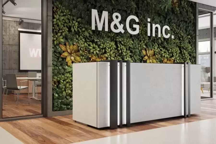 Reception desk Insel